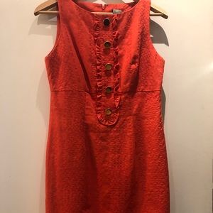 Taylor Shift Dress Orange Sz. 6 | Easter Spring